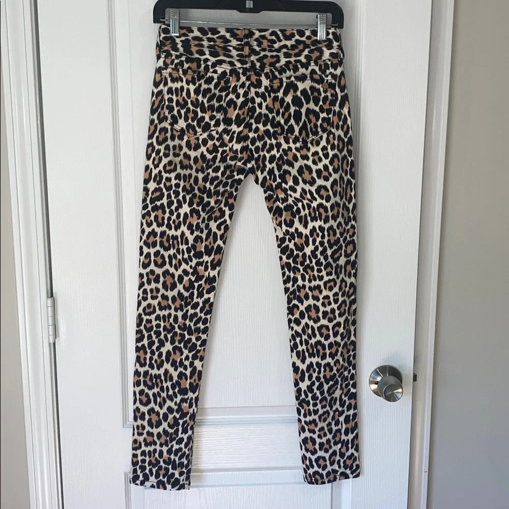Kate‎ Spade Broome Street Leopard Print Skinny Jeans